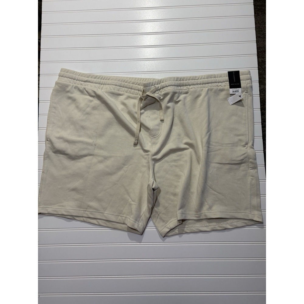 No Boundaries Beige Jogger Shorts Above The Knee 5XL New With Tags